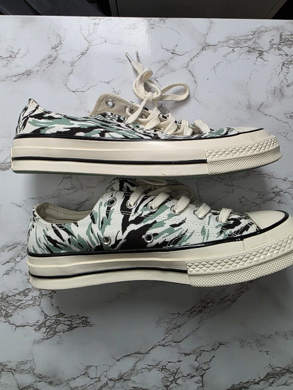Converse worn great
